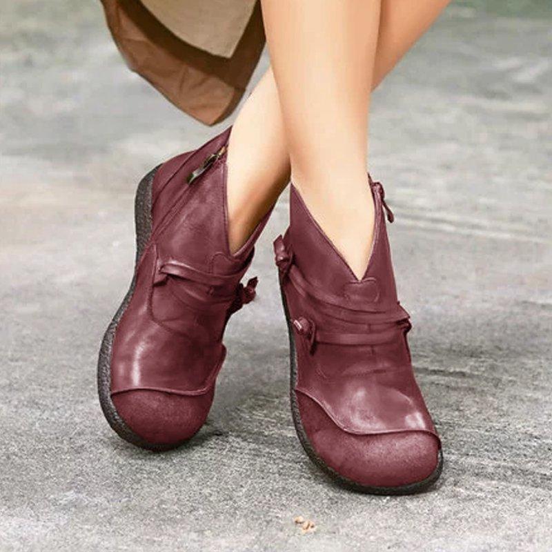 Women Flat ankle boot